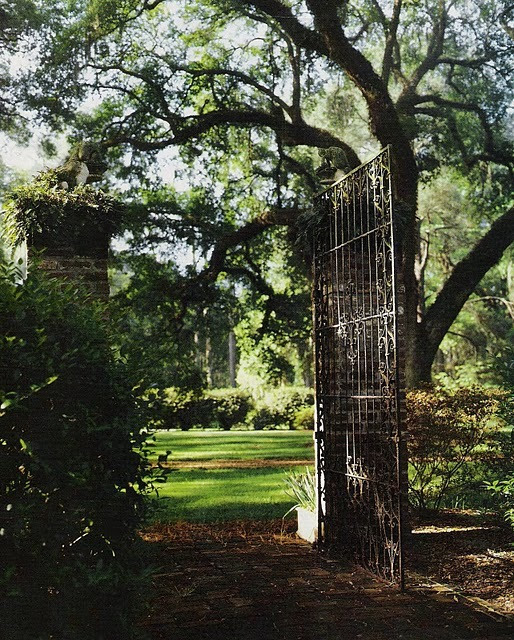 black, design, emerald, garden, gate - inspiring picture on Favim.