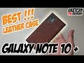 For Samsung Galaxy Note 10 Plus 5G Slim PU Leather Back Case on samsung
note 10 5g Magnetic Holder Stand Flip Wallet Cover funda
