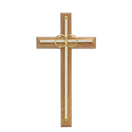 Get Oak with Overlay Wedding Cross 8 Special Offer