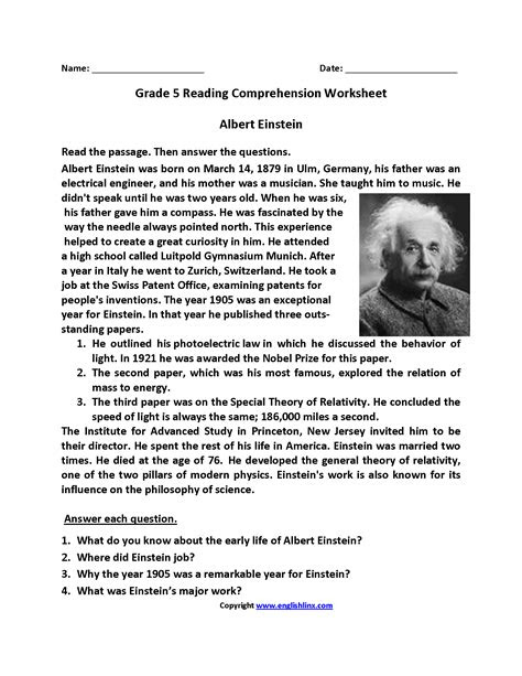  printable year 5 reading comprehension worksheets thekidsworksheet