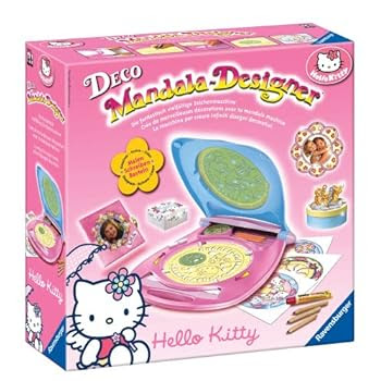 Ravensburger - 18647 - Loisir Créatif - Hello Kitty - Déco Mandala Machine