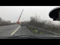 A 46 bei Dremmen - Ratheim: Gegen die Fahrtrichtung auf der Autobahn