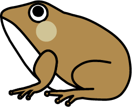 カエルのイラスト 無料イラスト フリー素材