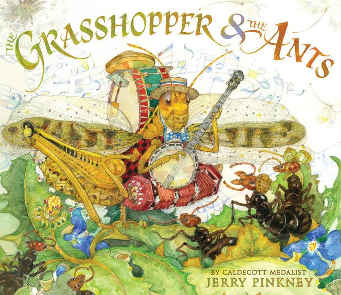 The Grasshopper Amp The Ants By Jerry Pinkney Hardcover