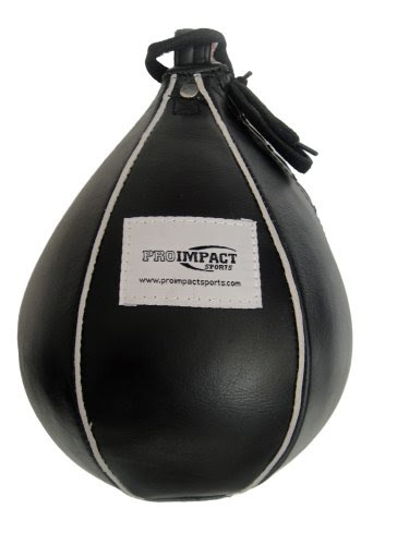 Pro Impact Genuine Leather Speedbag Punch Bag XS - 5