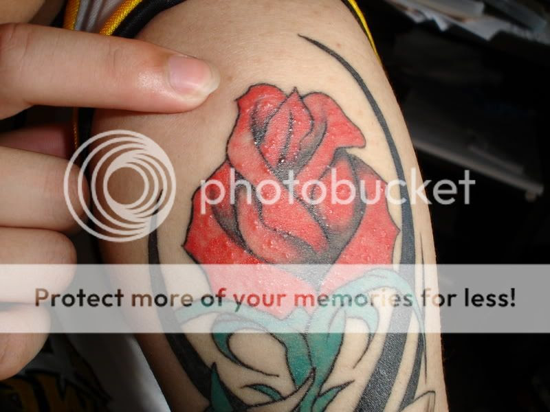 Tribal Rose Tattoo