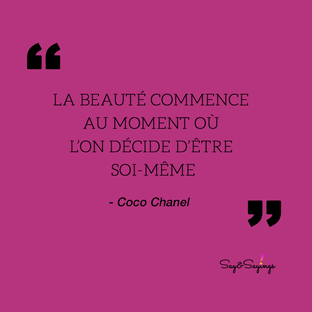 Phrases De Coco Chanel