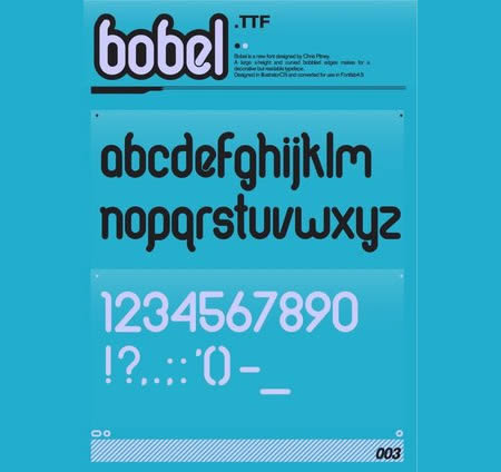 Download Bobel font
