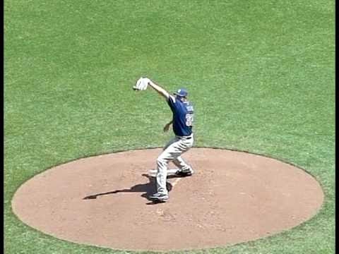 RHP Chris Young pitching