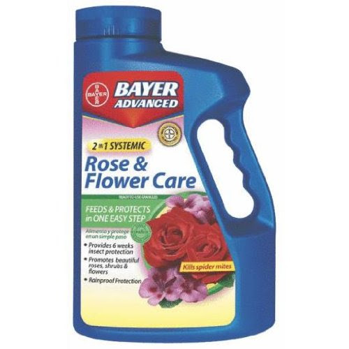 Bayer 502610B 2-in-1 Systemic Rose & Flower Care Granules - 4 lb.