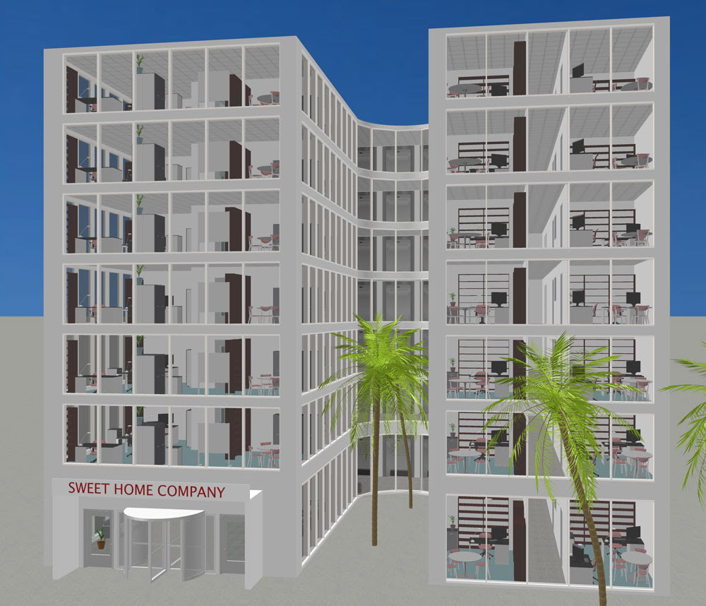 How To Optimize The Design Of Large Buildings Sweet Home 3d Blog