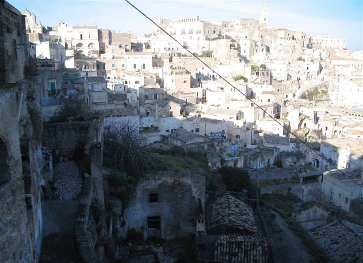 matera itália cidade das cavernas