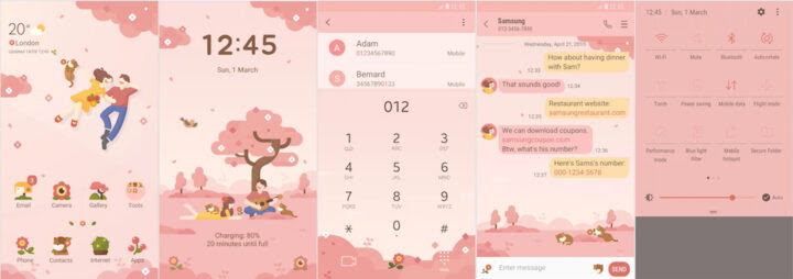 Samsung Galaxy Theme - [HIO] Spring Girl Live