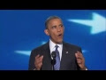 President Barack Obama's Full DNC Speech - Elections 2012