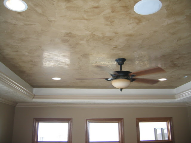Master Bedroom Ceiling - Italian Venetian Plaster - Bella Faux ...