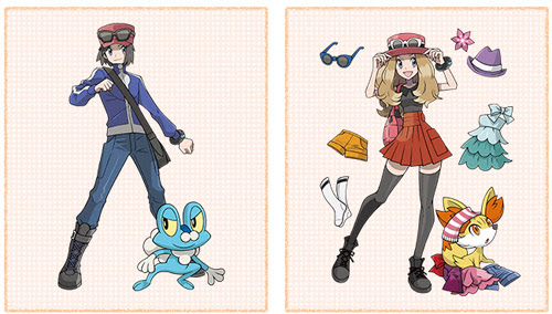 ポケモンxyの登場人物グッズが登場 ミニスカート や ふりそで などのグッズも ポケモン情報ねっと