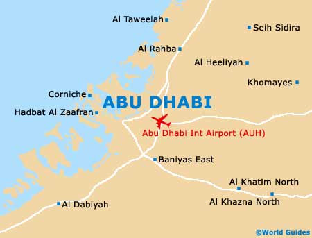 Street Map Abu Dhabi