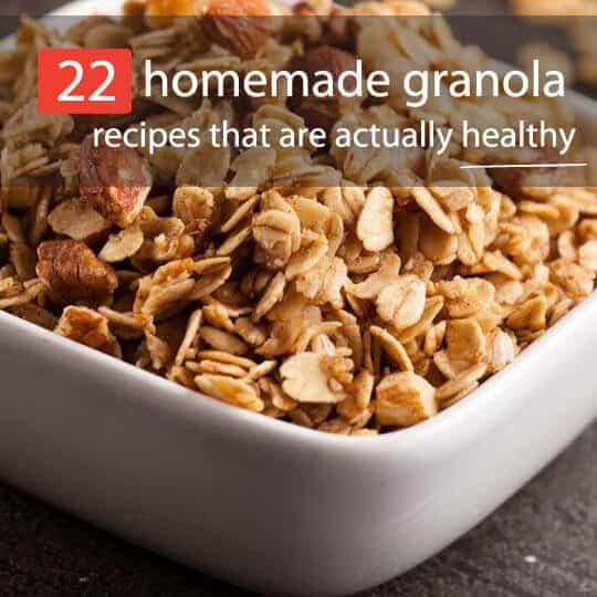 homemade granola recipes feature