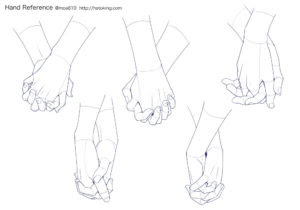 手のイラスト資料集 Hand Reference Hato King