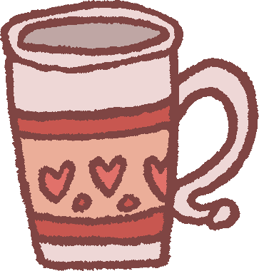 マグカップ 01のイラスト かわいいフリー素材が無料のイラストレイン