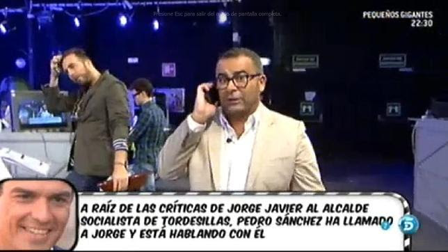Pedro Sánchez llama a «Sálvame»