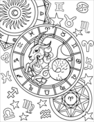 84 Coloring Pages Zodiac Signs Best