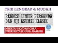 Analisis Regresi Linear Berganda Sekaligus Uji Asumsi Klasik dengan R STUDIO