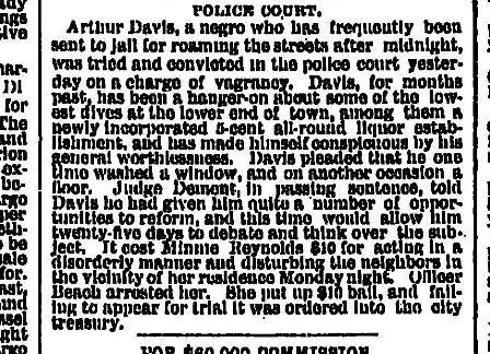 Police Court May 19 1886 Oregonian