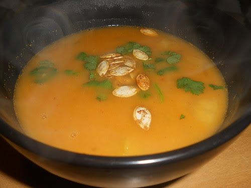 Red Curry Squash & Apple Soup