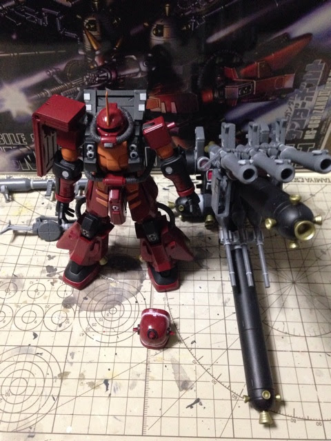 Hg 1 144 Ms 06r 高機動型ザク サイコザク 機動戦士ガンダム サンダーボルト 製作記 Part7 Eigemann Hobby Blog