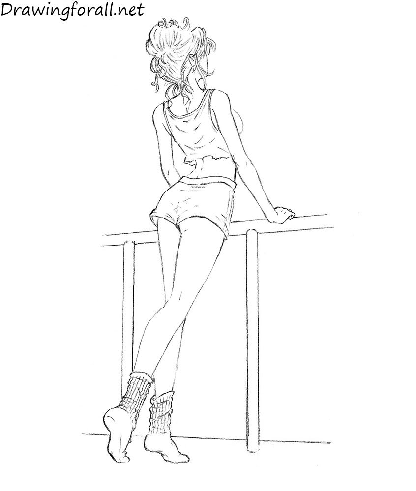How To Draw A Girl Step By Step