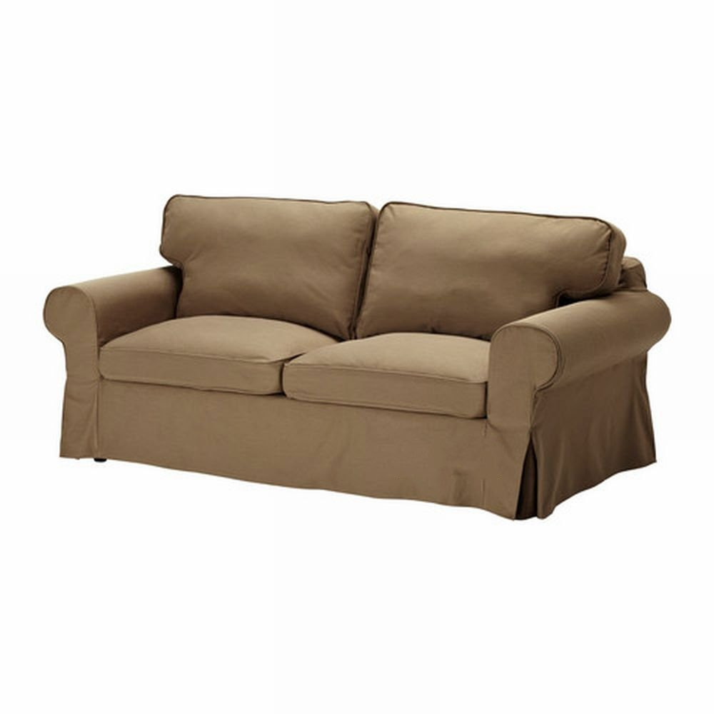 IKEA EKTORP Sofa Bed SLIPCOVER Cover IDEMO LIGHT BROWN ... IKEA EKTORP Sofa Bed SLIPCOVER Cover IDEMO LIGHT BROWN ...