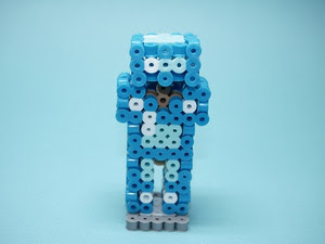 3d Perlerbeads アイロンビーズ Minecraft マイクラ Armorstand Fullset 防具立てフルセット 3dperlerbeadsお手軽頑固な立体アイロンビーズ