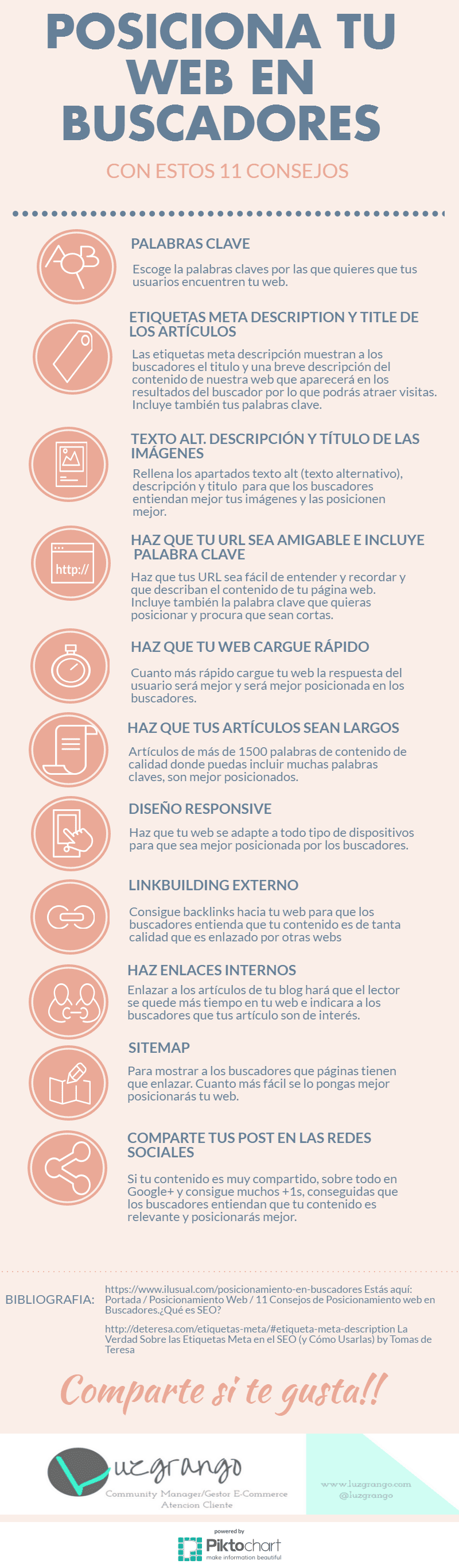 11 consejos para posicionar tu web en buscadores