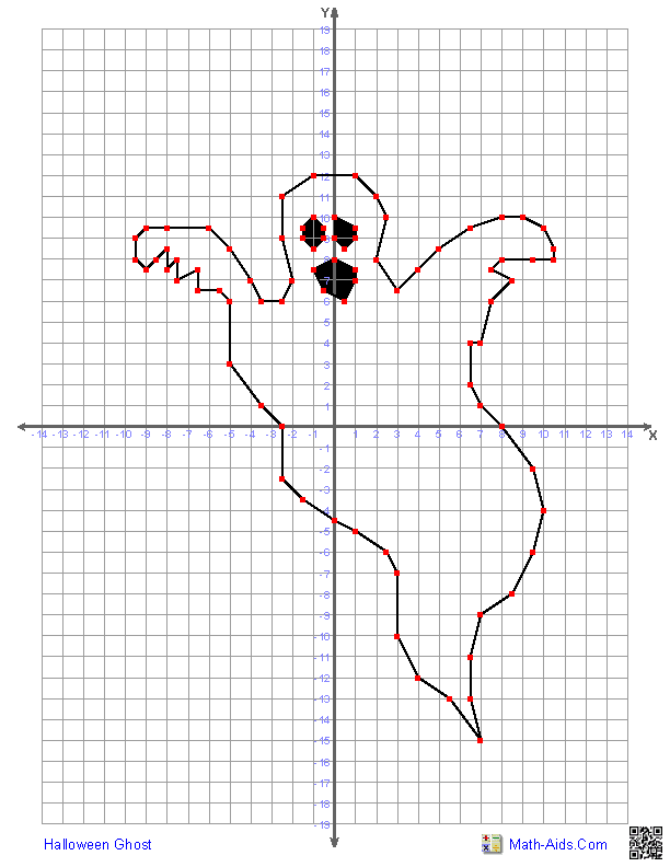 Graphing Worksheets | Four Quadrant Graphing Characters ...