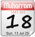 Islamic Calendar Widgets by Alhabib