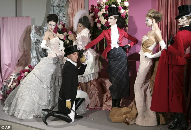 john galliano haute couture. Christian Dior designer John