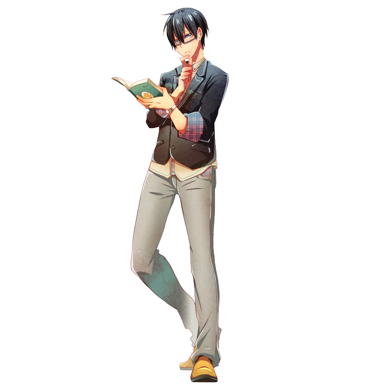 読書中 イラスト詳細 らっかみ