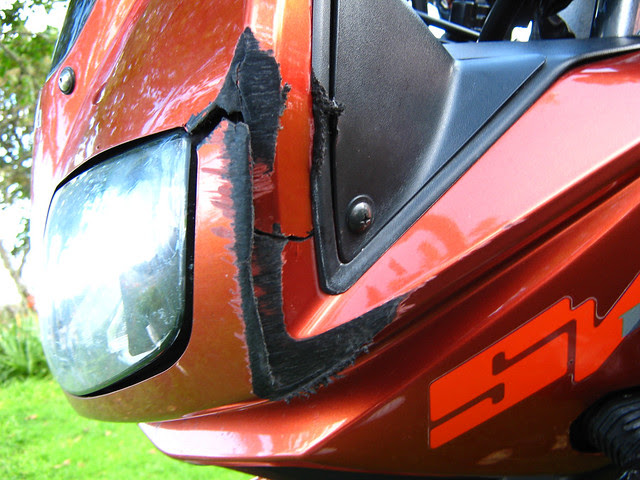 Post crash SV.