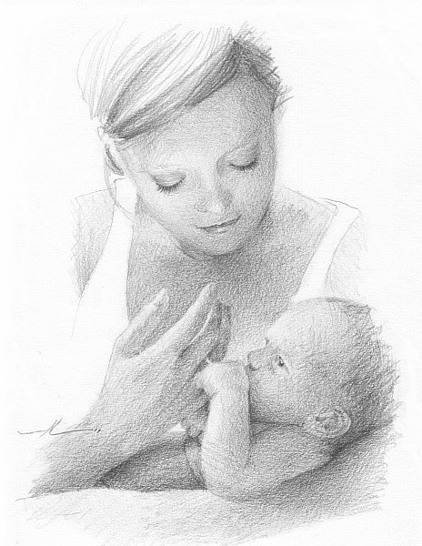 Mom and baby by Mike Theuer by mtheuer on DeviantArt