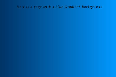  Page Background Images on Web Page With Blue Gradient Background
