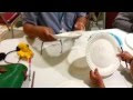 BABY SHOWER GAME DRAW BABY ON PLATE