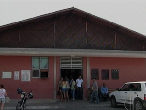 Hospital do Seridó, em Caicó/RN (Foto: Reprodução/InterTV Cabugi)