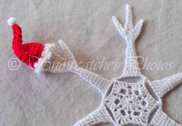 Santa Hat Snowflake