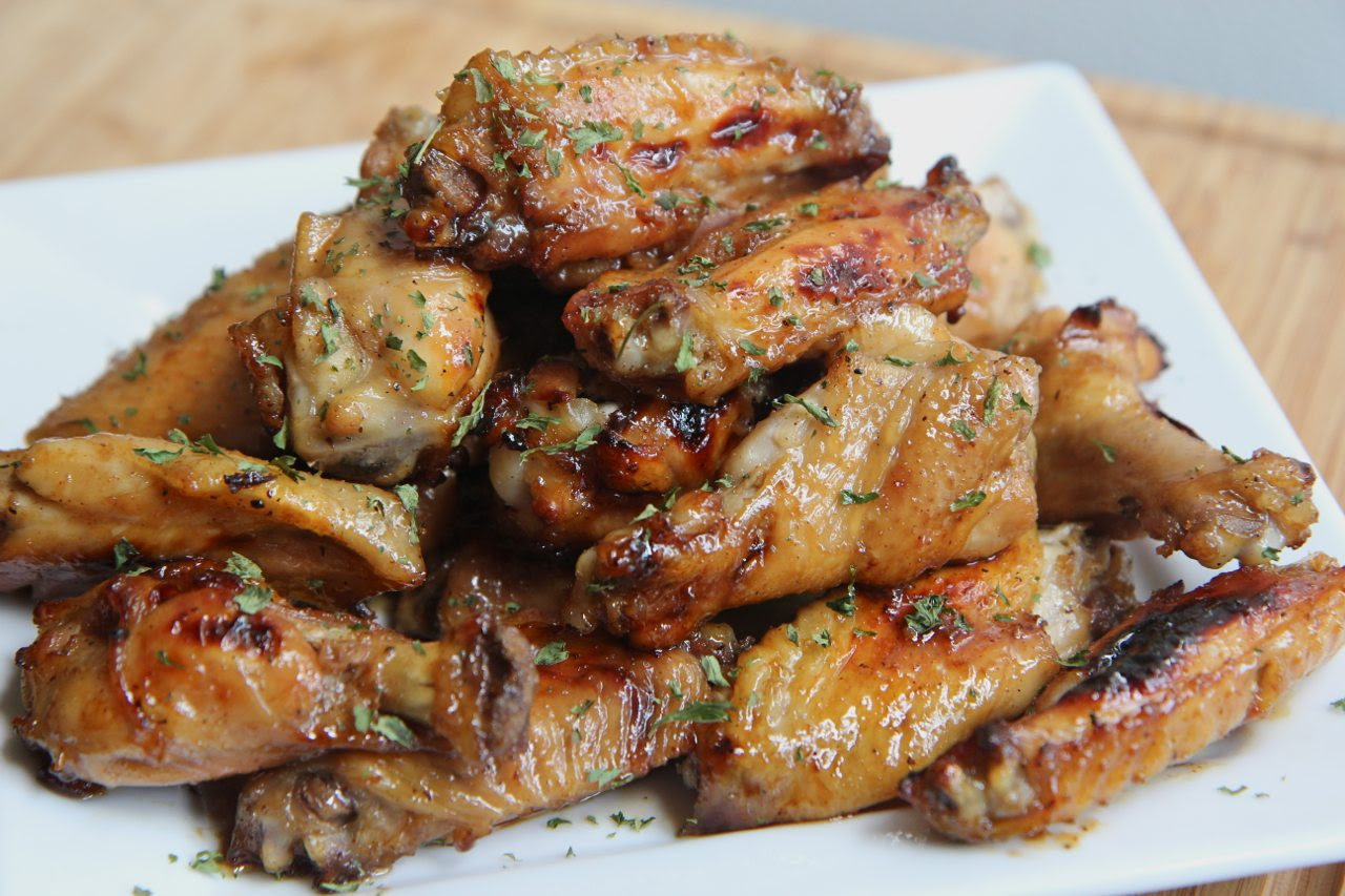 Tangy Baked Chicken Wings Recipe- Crowd Pleaser! | Divas ...