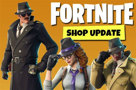 fortnite shop skins upate gumshoe noir  sleuth skins