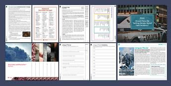 This booklet has 145 pages of . ks3 english activities year 7 8 9 english worksheets