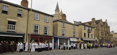 Blessed Sacrament Procession in Oxford