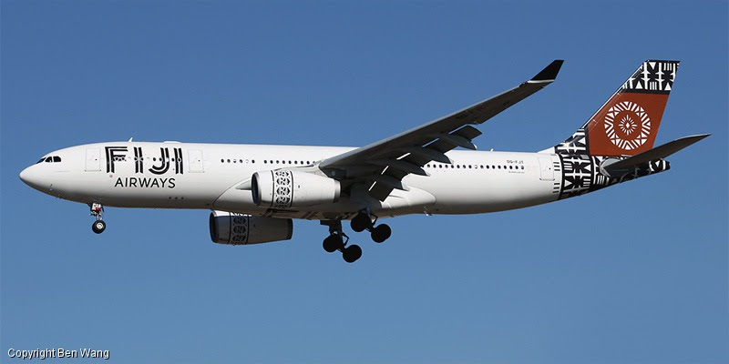 Fj airline code
