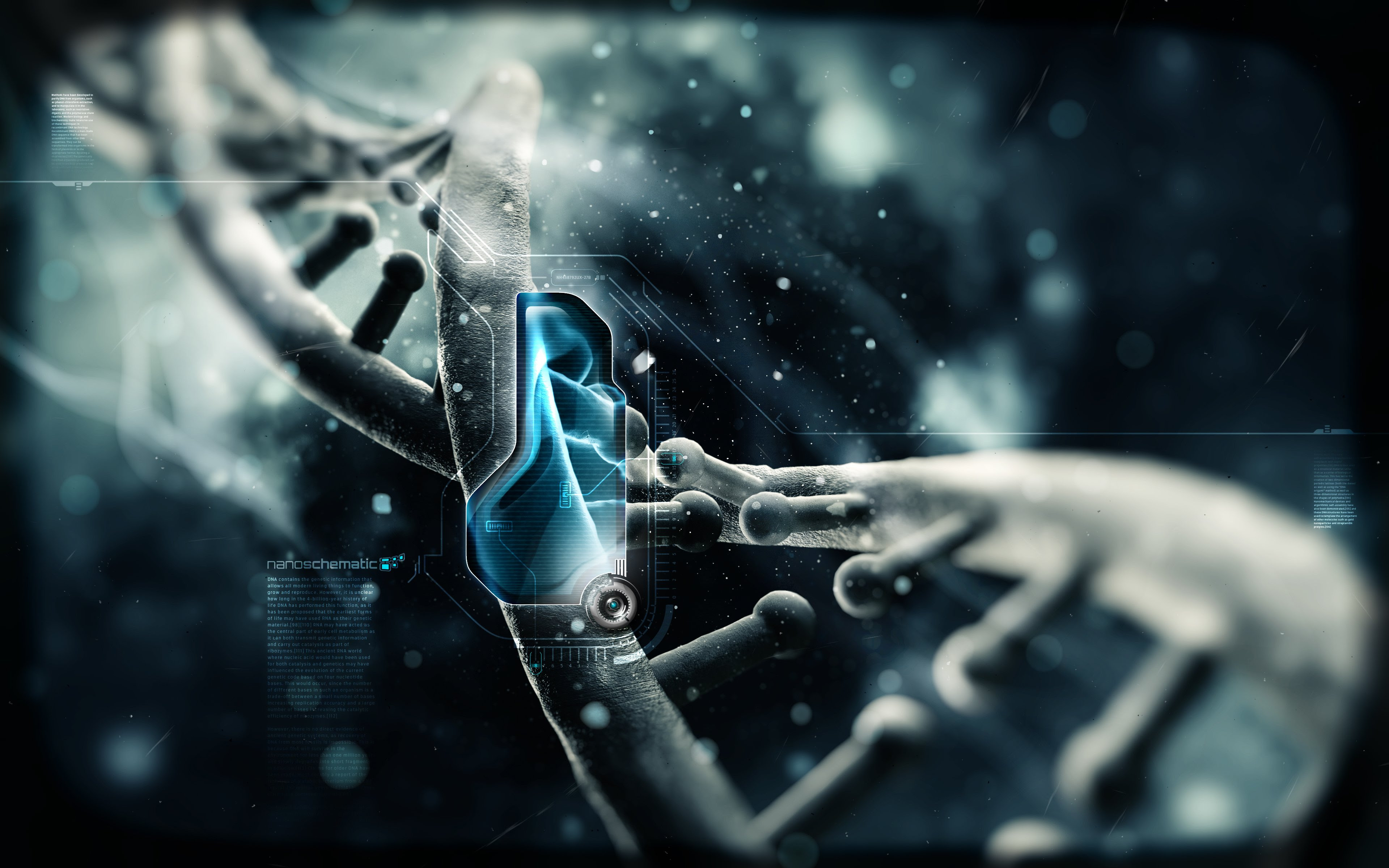 DNA Nano Tech Wallpapers | HD Wallpapers